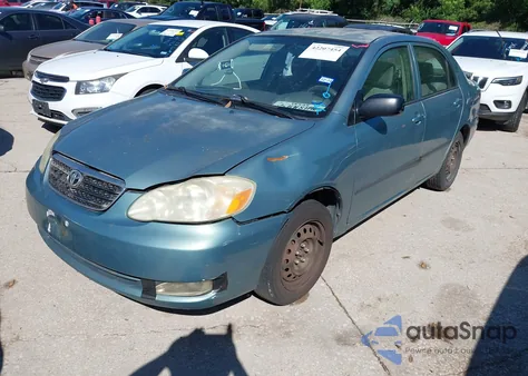 2005 Toyota Corolla Ce z USA, uszkodzony, nr VIN 2T1BR32E85C557020